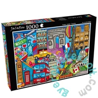 JaCaRou 1000 db-os puzzle - Voyage, voyage! (JP-VOYA1000)