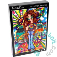 JaCaRou 1000 db-os puzzle - Groovy girl (JPA-GROO1000)
