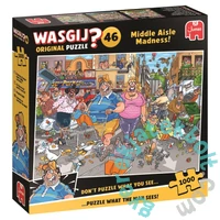 Jumbo 1000 db-os puzzle - Wasgij Original 46 - Middle Aisle Madness (00505)