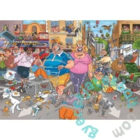 Jumbo 1000 db-os puzzle - Wasgij Original 46 - Middle Aisle Madness (00505)