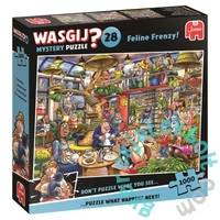 Jumbo 1000 db-os puzzle - Wasgij Mystery 28 - Feline Frenzy (00506)