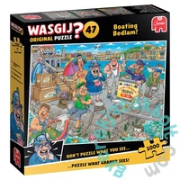 Jumbo 1000 db-os puzzle - Wasgij Original 47 - Boating Bedlam (00511)
