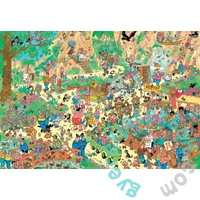 Jumbo 2000 db-os puzzle - Flutterly Fabulous, Jan van Haasteren (00536)