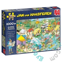 Jumbo 1000 db-os puzzle - Jan van Haasteren - Camping in The Forest (00603)