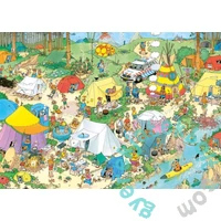 Jumbo 1000 db-os puzzle - Jan van Haasteren - Camping in The Forest (00603)