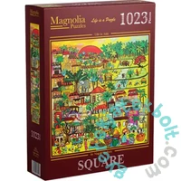 Magnolia 1023 db-os puzzle - Life in Asia (4105)