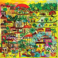 Magnolia 1023 db-os puzzle - Life in Asia (4105)