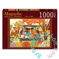 Magnolia 1000 db-os puzzle - Dog in the Car (9108)
