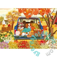 Magnolia 1000 db-os puzzle - Dog in the Car (9108)