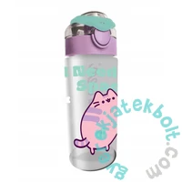 Pusheen cicás műanyag kulacs - Violet (679780)