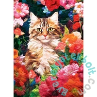 MasterPieces 1000 db-os puzzle - Quilted - Flower Garden Hiding (72451)