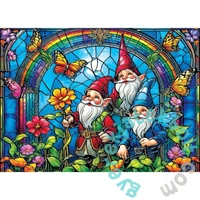 MasterPieces 1000 db-os puzzle - Stained Glass - Gnomish Delight (72504)