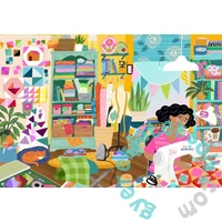 Pieces & Peace 1000 db-os puzzle - My Happy Place is in the Sewing Room (0198)