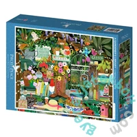 Pieces & Peace 1500 db-os puzzle - A Gardener's Library (0227)