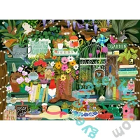Pieces & Peace 1500 db-os puzzle - A Gardener's Library (0227)