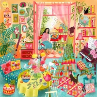 Pieces & Peace 1000 db-os puzzle - Balcony Music Room (0232)