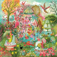 Pieces & Peace 1000 db-os puzzle - Greenhouse Fountains (0218)