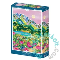 Pieces &amp; Peace 500 db-os puzzle - Lever de Soleil sur les Alpes (0202)