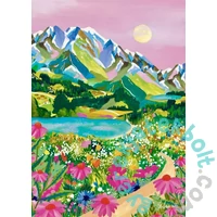 Pieces &amp; Peace 500 db-os puzzle - Lever de Soleil sur les Alpes (0202)
