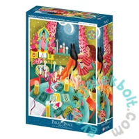 Pieces &amp; Peace 500 db-os puzzle - Magical Moonlight Reading Room (0194)
