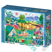 Pieces & Peace 1500 db-os puzzle - Summer Camping (0237)