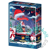 Pieces &amp; Peace 500 db-os puzzle - Santa's Snowy Village (0254)