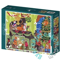 Pieces & Peace 1000 db-os puzzle - Cats on the Piano (0260)