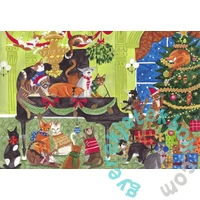 Pieces & Peace 1000 db-os puzzle - Cats on the Piano (0260)