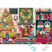 Pieces &amp; Peace 2000 db-os puzzle - Festive Fireplace (0265)