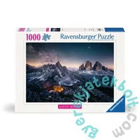 Ravensburger 1000 db-os puzzle - Beautiful Mountains - Drei Zinnen, Dolomitok (12000256)