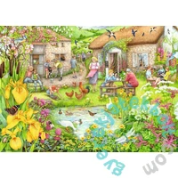 Ravensburger 1000 db-os puzzle - Cosy Cafe Collection - Farm Café (12001454)