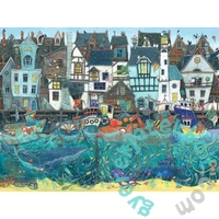 Ravensburger 1500 db-os puzzle - Csodák kikötője - Nyüzsgő fantázia (12001398)