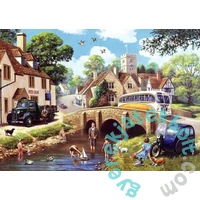 Ravensburger 1000 db-os puzzle - Egy nap a folyó mellett (12001257)