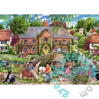 Ravensburger 1000 db-os puzzle - Falusi élet (12001526)