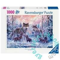 Ravensburger 1000 db-os puzzle - Sarkvidéki farkasok (12000647)