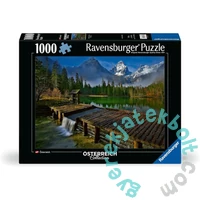 Ravensburger 1000 db-os puzzle - Schiederweiher tó Hinterst, Ausztria (12000603)