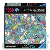 Ravensburger 1000 db-os puzzle - Varázslatos nyuszik, Mauro Bergonzoli (12001018)