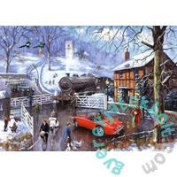 Ravensburger 1000 db-os puzzle - Vasúti átjáró (12001270)