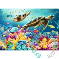 Ravensburger 1000 db-os puzzle - Víz alatti kékség (12000577)