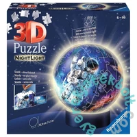 Ravensburger 72 db-os 3D világító gömb puzzle - Világűr (11264)