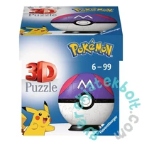 Ravensburger 55 db-os 3D puzzle - Pokémon Poké Balls - Master Ball (11564)