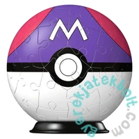 Ravensburger 55 db-os 3D puzzle - Pokémon Poké Balls - Master Ball (11564)