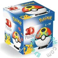 Ravensburger 55 db-os 3D puzzle - Pokémon Poké Balls - Repeat Ball (11628)