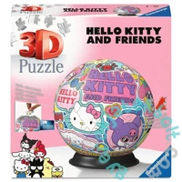 Ravensburger 72 db-os 3D gömb puzzle - Hello Kitty és barátai (11630)