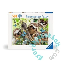 Ravensburger 500 db-os puzzle - Vidám lajhárok (12000203)