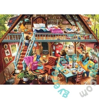 Ravensburger 1000 db-os puzzle - Aranyhaj és a három medve (12000423)