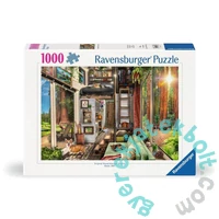 Ravensburger 1000 db-os puzzle - Apró ház a fenyőerdőben (12000634)