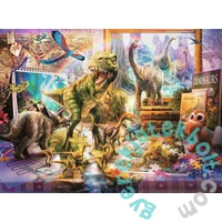 Ravensburger 100 db-os XXL puzzle - Dinoszauruszok szabadlábon (12000863)