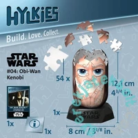 Ravensburger 54 db-os 3D puzzle - Star Wars - Obi-Wan Kenobi Hylkies (12001015)