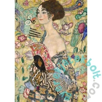 Ravensburger 1000 db-os puzzle - Art Collection - Hölgy legyezővel, Gustav Klimt (12001132)